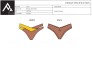 Design Swimwear Bikini Trunks Briefs Lingerie With Techpack By